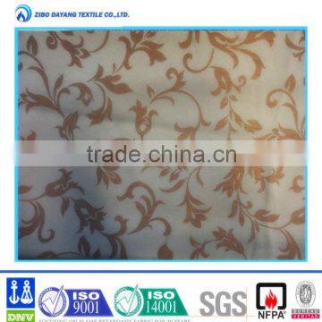 100% polyester fire retardant m1 curtain fabric