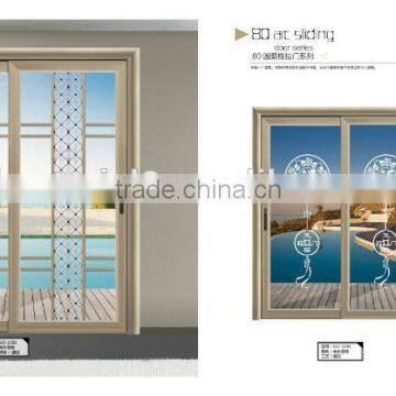 High quality heavy sliding aluminium door TFFA-25