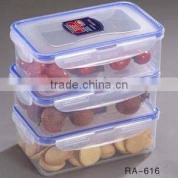 Plastic food grade container set