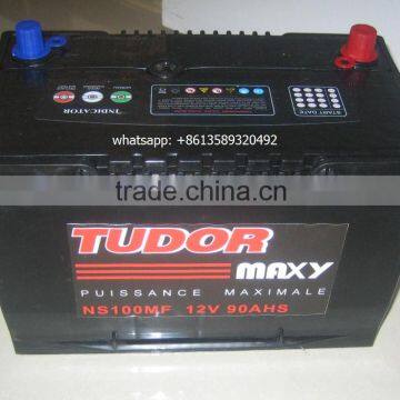 12V 90AH Calcium Lead Acid MF Auto Car Battery