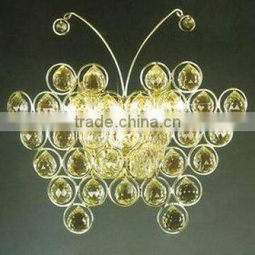 Contemporary Butterfly Typel Decoration Wall Lamp