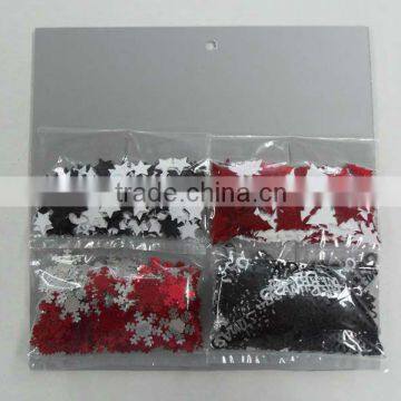 HOT SALE 14G Foil Pvc Christmas Table Confetti