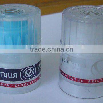 plastic no-reffilable bottle lids for Gin