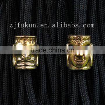 3 Dimensional 18*14MM Antique Silver / Gold Zinc Alloy Paracord Beads Charm DIY Jewelry Charms photo-2