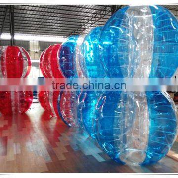 1.2 diameter 0.9mm PVC inflatabe bumper ball for kids, bubble ball, knocker-ball for sale