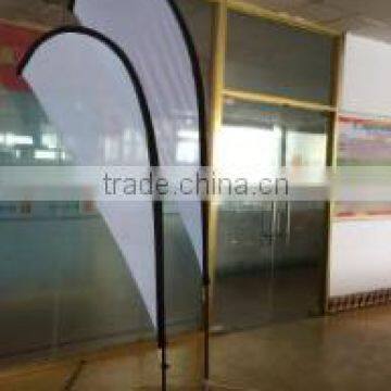 Flag Manufacture Cross Base or Spike Base Teardrop Flag