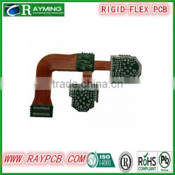 High quality Rigid-Flexible PCB with Red soldermask