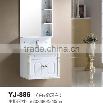 Modern waterproof wall hung fashion design 30 inch bathroom vanity