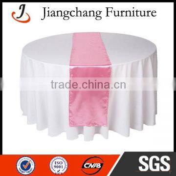 Durable Polyester Banquet Table Cloth With Runner JC-ZB03