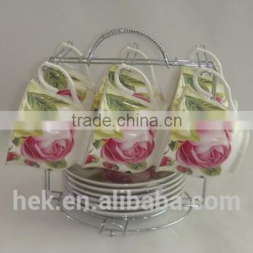 factory price bone china cup and saucer coffee set