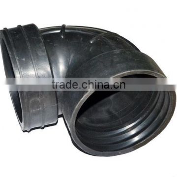 fusheng air compressor parts rubber elbow hose connector plastic hose connector flexible hose connector