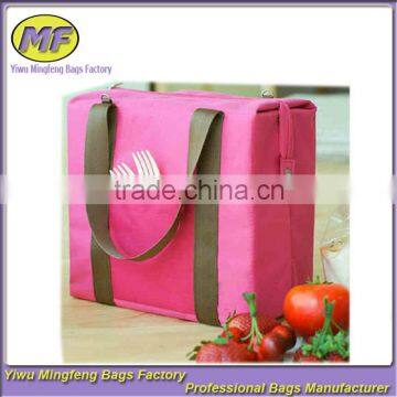 Wholesale Fashion Custom High Quality waterproof big space Tote Cooler Lunch Bag