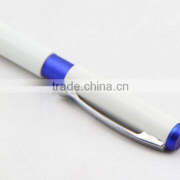 Latest Products in Market White Cheap Plastic Ballpoint Pen photo-2