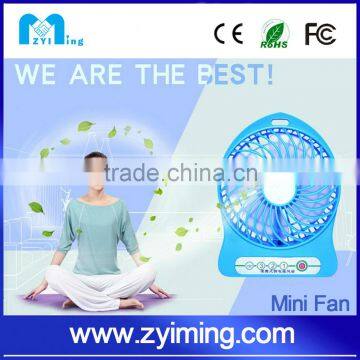 Zyiming hot sell fashionable gift usb fan YM-F98 mini cooling fan with powerful wind