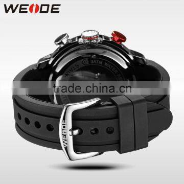 Mens Watch Japan Movt Quartz Watch pu Leather Strap Water Resistant Watch WH5206-9C