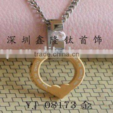 XLT-TC24 Stainless Steel Wholesale Fashion Jewelry Necklace & Pendant, Meaningful Pendant Necklace