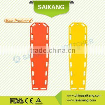 China Products Beautiful Plastic Transparent Spine Board