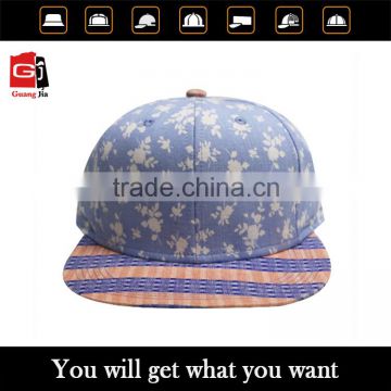 Guangjia factory OEM/ODM top quality fashion embroidery custom snapback wholesale