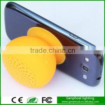 Portable Silicone Waterproof Sucker Speaker Bluetooth Speakerphone photo-6