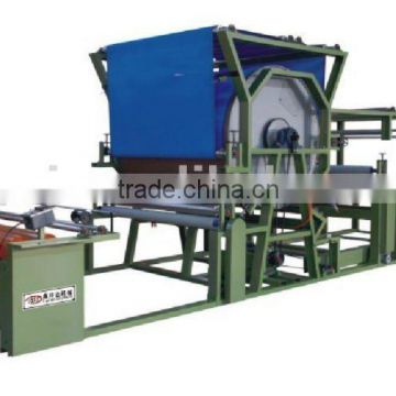 Hotizontal net belt laminating machine for shoe material making