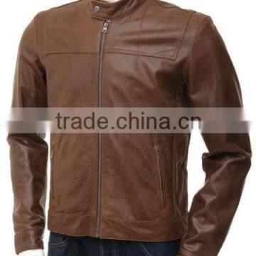 Lastest leather jacket for men,men fashion coat