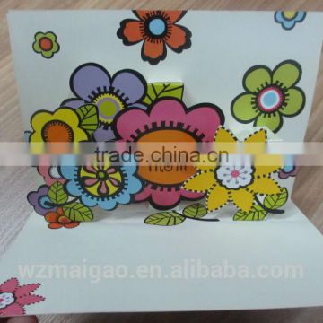 Pop up card, Mother's day card, greeting card, card with flower