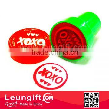 customized XOXO design stamper for kids promotion