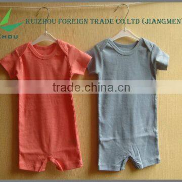 Wholesale 100% Cotton Summer For Kids One Piece Kids Jumpsuit
