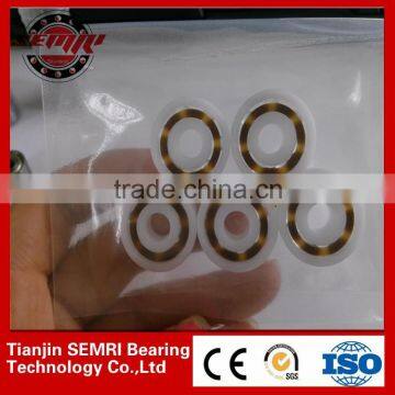 Glass Ball Nylon Plastic Precision Deep Groove Ball Bearings