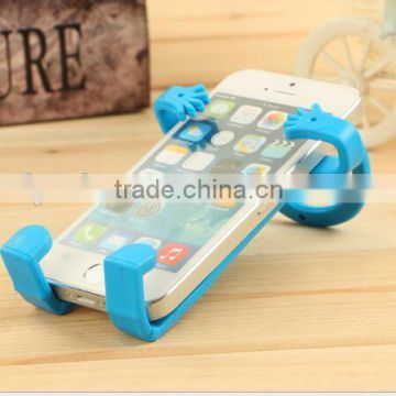 Adjustable Design Silicone Lazy Phone Holder/Human Shape Adjustable Design Silicone Mobile Phone Holder/phone holder