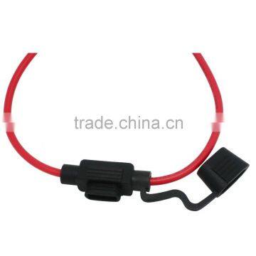 Chinese Supplier:High Quality Auto Fuse Holder With Red Wire
