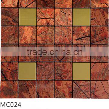 Square Modern Cheap Mosaic Sheets Fashion Style Low Price Chinese Mosaic Tile photo-2