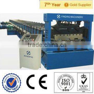 aluminium trapezoid roofing steel roof profile cold roll forming machine