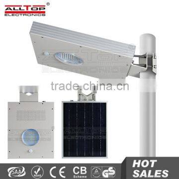 High Brightness Motion Sensor Solar Powered Led Street Light Fixture 12w photo-3