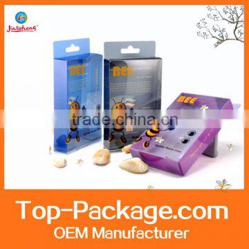 popuplar transparent packaging plastic clear pvc box