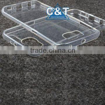 C&T Clear Transparent Flexible Gel Ultra Thin TPU Cases Covers For Samsung Galaxy S7 Edge
