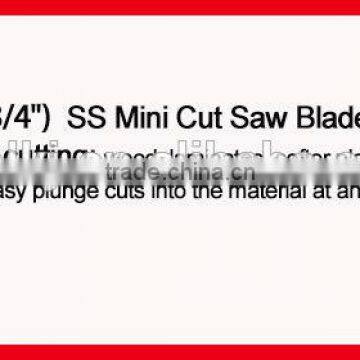 20mm (3/4'') SS Quick Release Standard Oscillating Muti Tool Saw Blade,uitable for Multimaster Power Tools photo-4
