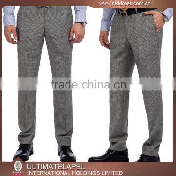 wholesale clothing mens warm wool skinny fit dress pants for men