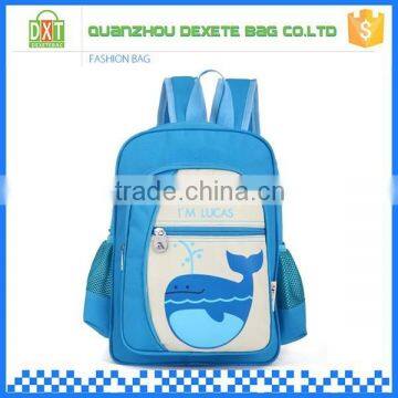 Custom size polyester material school backpack china