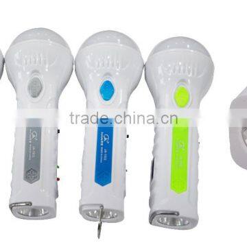 2016 NEW STYLE rechargeable led torch solar flashlight for camping & hiking 1932