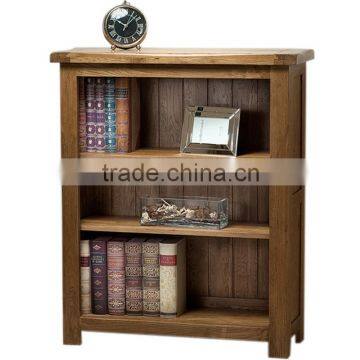Solid wood Oak Reclaimed low bookcase
