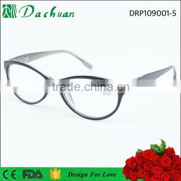 cheap reader made in China reading glasses with spring hinge and pearl color