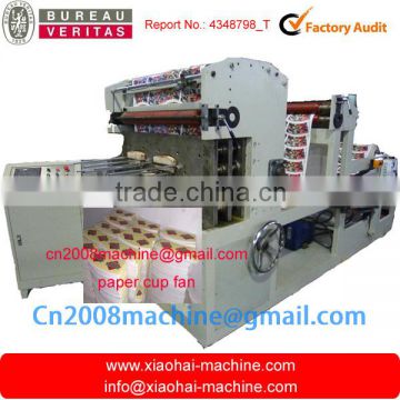 Fan Shape paper cup die cutting machine ( roll to sheet)