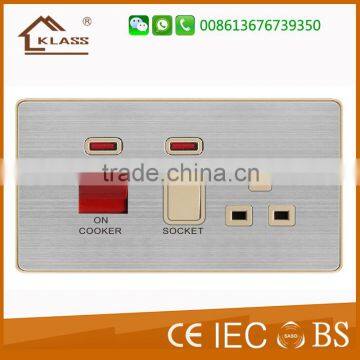 kitchen socket / switched socket / wall socket and switches