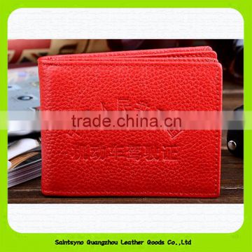 15022 Leather cover cheap driver license holder