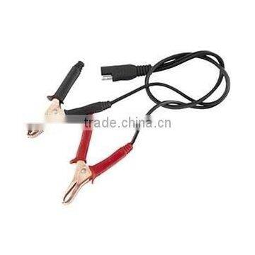 Battery Tender 55mm Alligator Clips To Black Quick Disconnect Deltran Clamp Connect