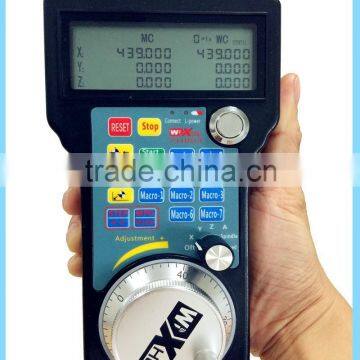 The Wireless Cnc Hand Wheel Controller to Control CNC Machine With USB, LCD, 3/4/6 AXIS. photo-2