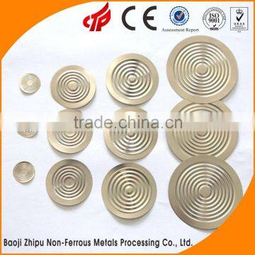 corrossion resistant titanium diaphragm for diaphragm pressure gauge