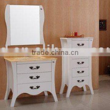 Classic Cabinet Mirror+cabinet+side Cabinet