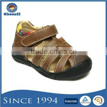 China Wholesale Boys Daily Use Genuine Leather Sandals